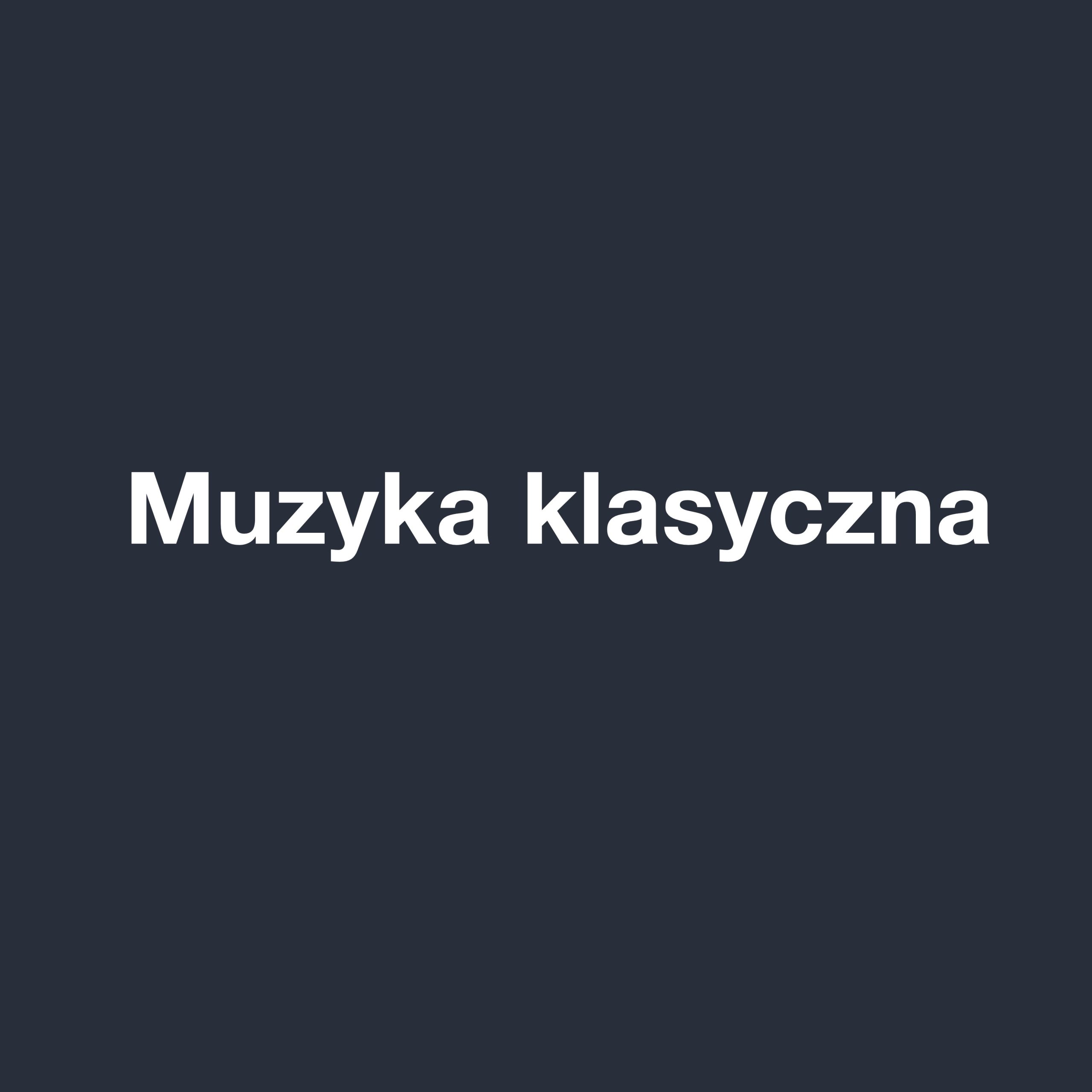 Muzyka klasyczna